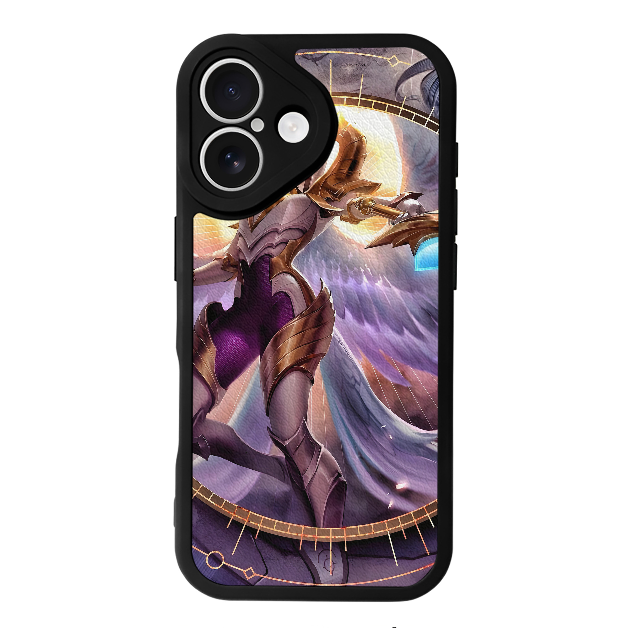 リーグ・オブ・レジェンド League of Legends LOL 【iPhone 16シリーズ対応】シリコンスマホケース（レザー調） 材質：シリコン